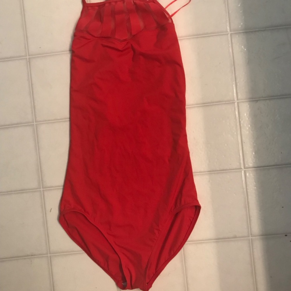 Bloch high neck leotard size ML